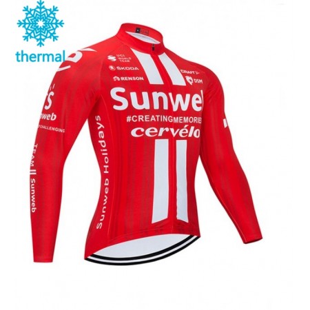 Wielershirt 2020 Team Sunweb N001 Winter Thermal Fleece